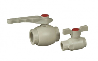 Кран 32 пластиковый шаровой (FV-plast)